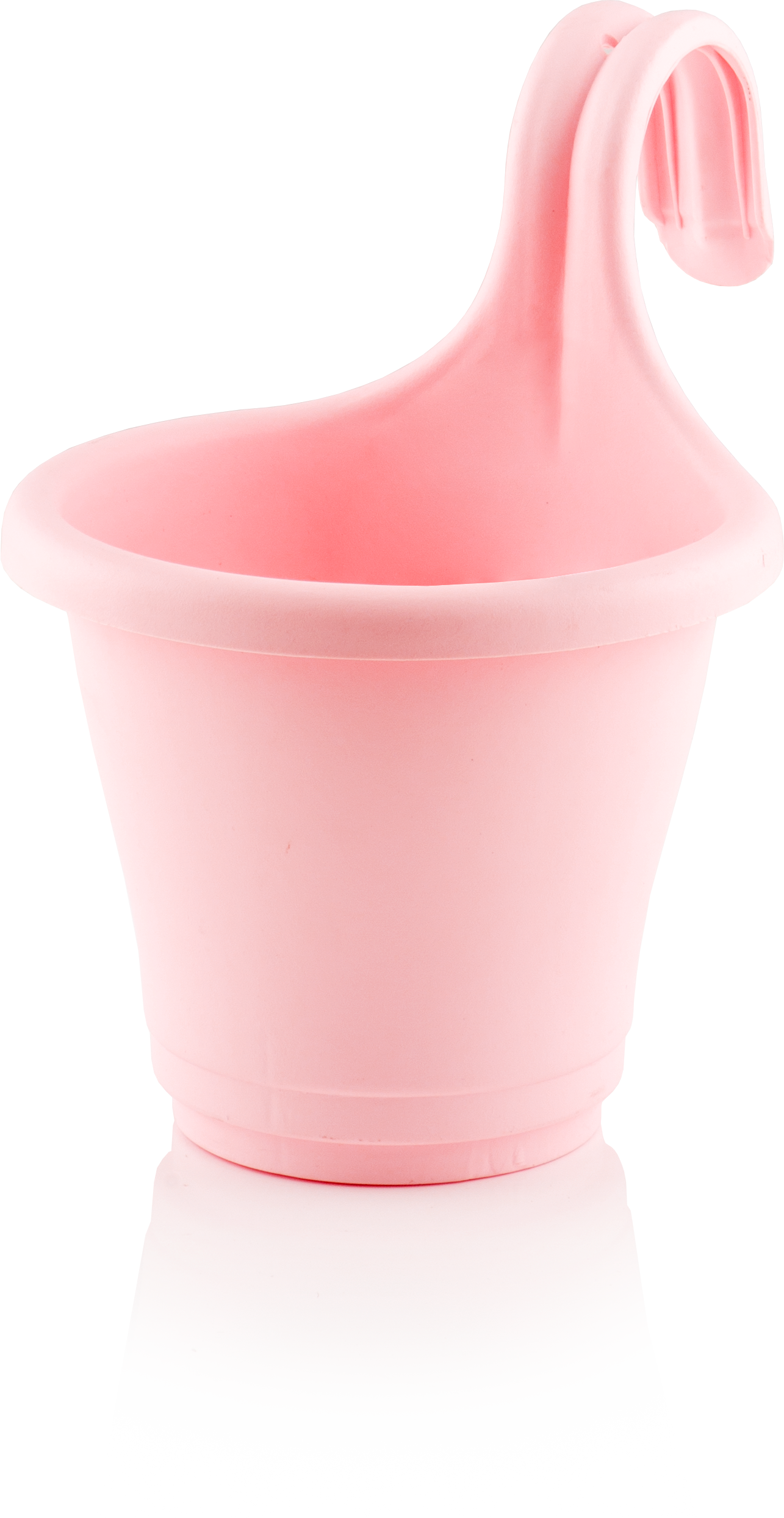 ZIBA Plastic Hanging Flower Pot Balcony Planter